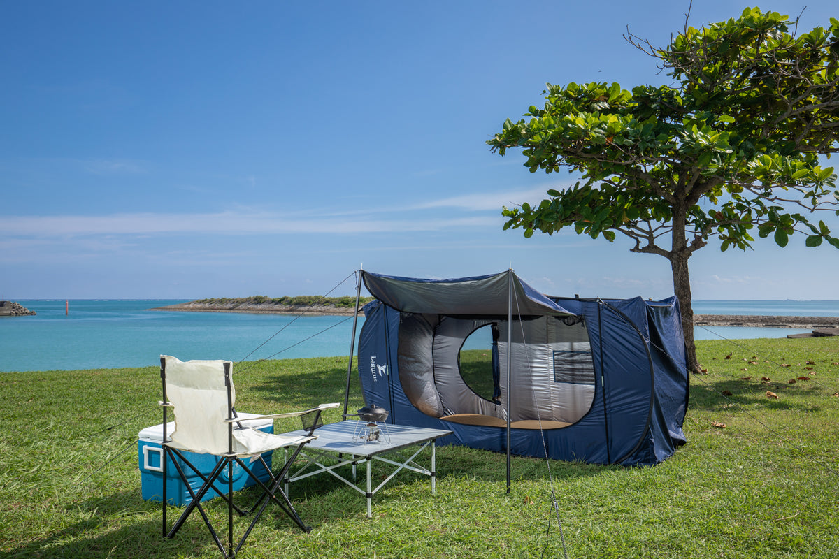 画像をギャラリービューアに読み込む, 災害時とアウトドアにも併用可能 30秒で設営、収納可能 「2WAY仕様のマルチ防災テント FreelyRevolution2」