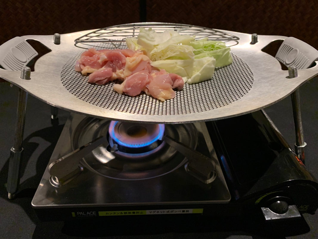 画像をギャラリービューアに読み込む, 【Lagurus(ラグラス)】フルステンレス製グリドルパン「All-round PLATE」