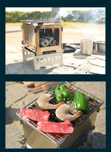 画像をギャラリービューアに読み込む, 【Lagurus(ラグラス)】バーベキュー コンロ 焚火台 コンパクト 卓上コンロ 3way