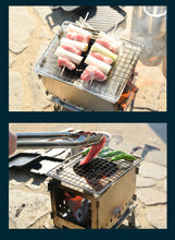 画像をギャラリービューアに読み込む, 【Lagurus(ラグラス)】バーベキュー コンロ 焚火台 コンパクト 卓上コンロ 3way